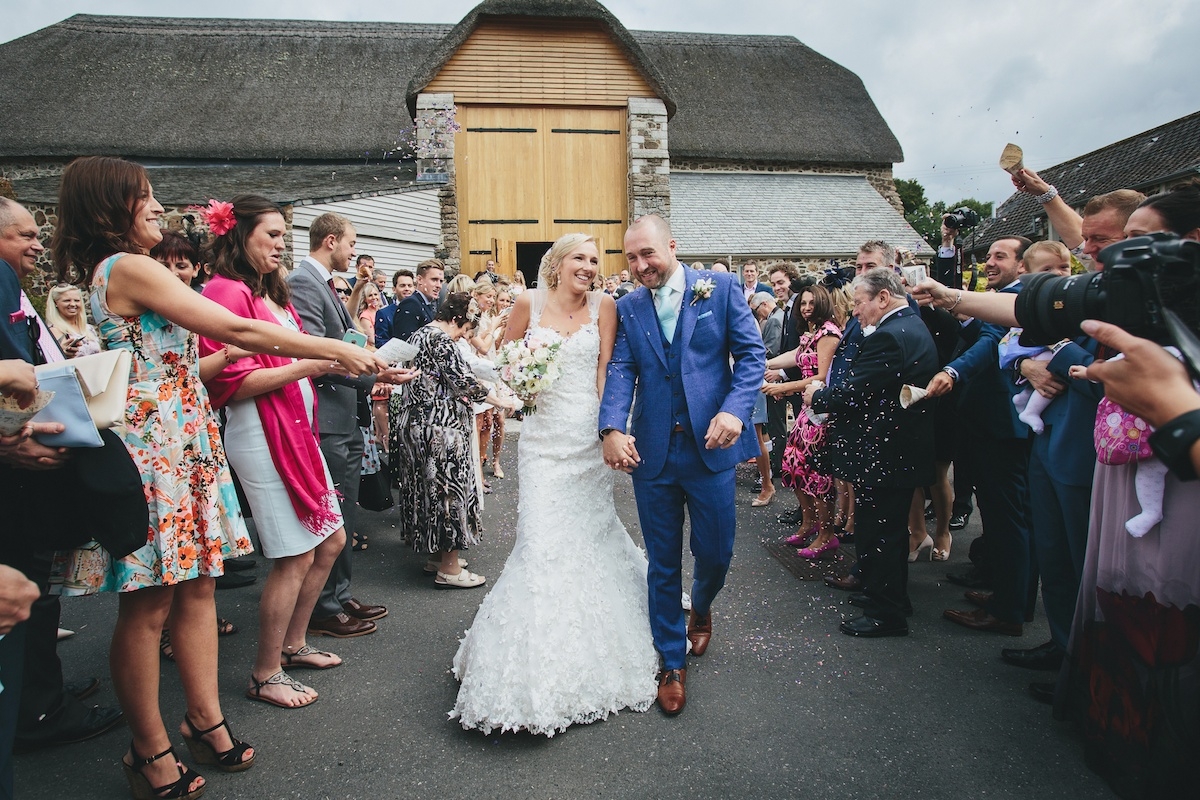 Wedding at The Great Barn, Devon